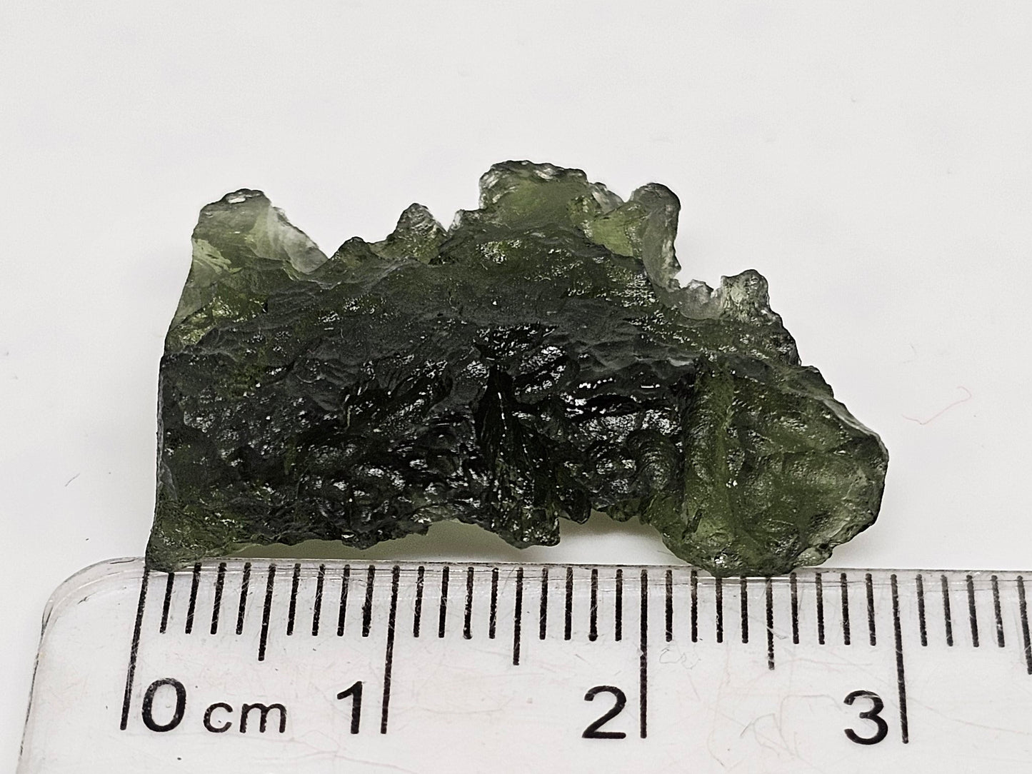 Czech Republic Moldavite 5.25g from Meteorite Impact - 29mm long