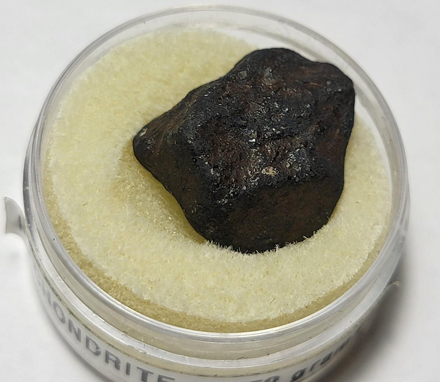 Holbrook Meteorite Crusted Individual Navajo County, Arizona Witnessed Fall - 4.45g