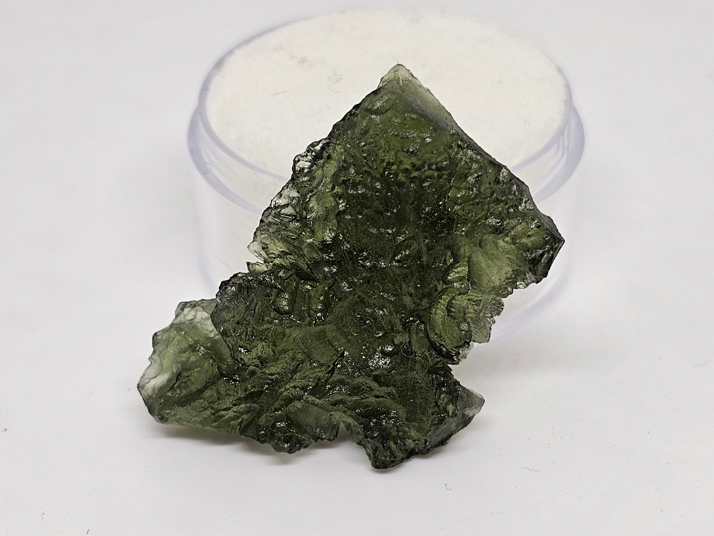 Czech Republic Moldavite 5.25g from Meteorite Impact - 29mm long