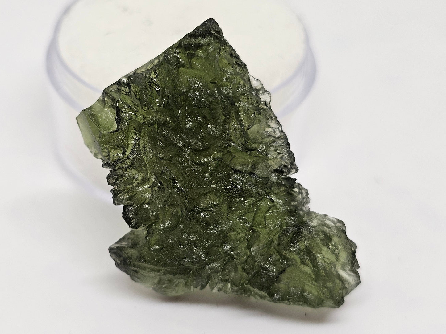 Czech Republic Moldavite 5.25g from Meteorite Impact - 29mm long