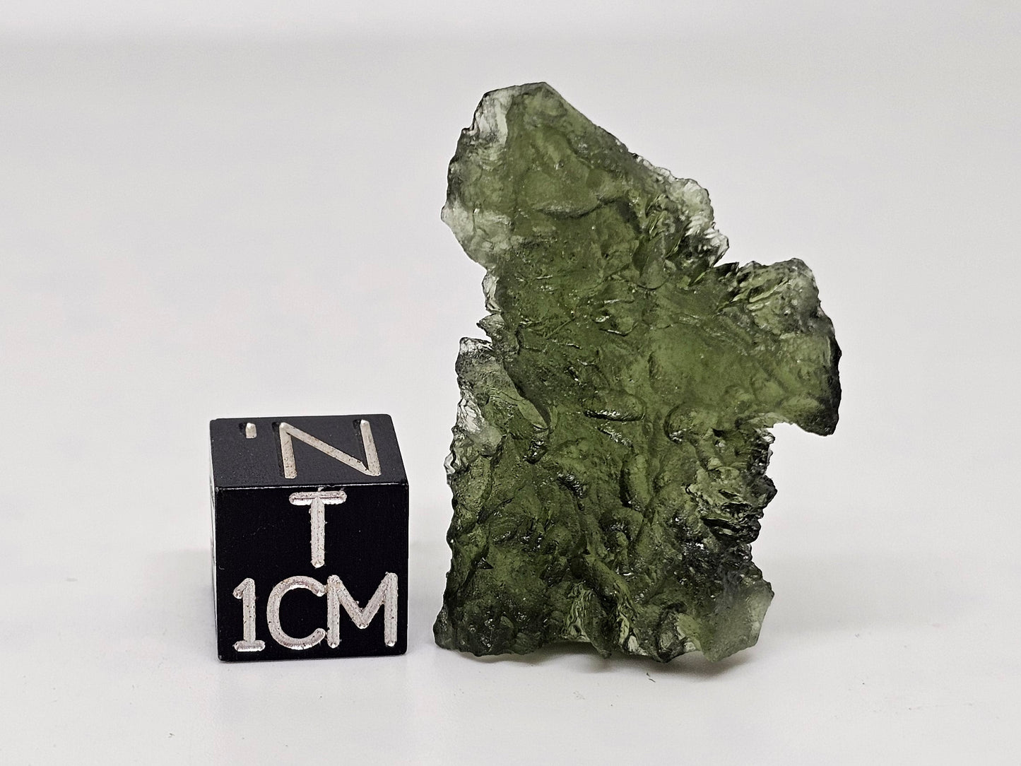 Czech Republic Moldavite 5.25g from Meteorite Impact - 29mm long