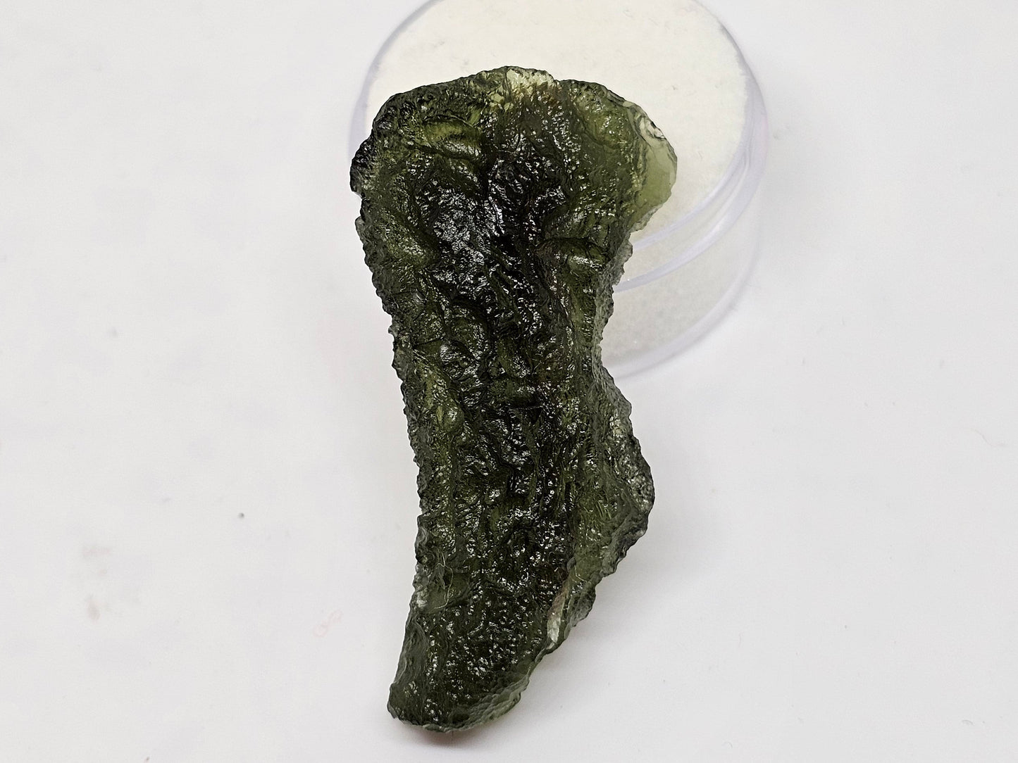 Czech Republic Moldavite 8.22g from Meteorite Impact - 42mm long
