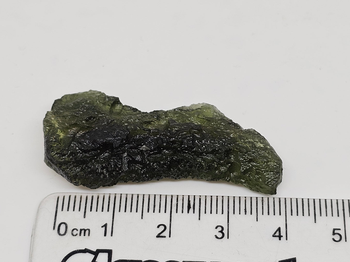 Czech Republic Moldavite 8.22g from Meteorite Impact - 42mm long