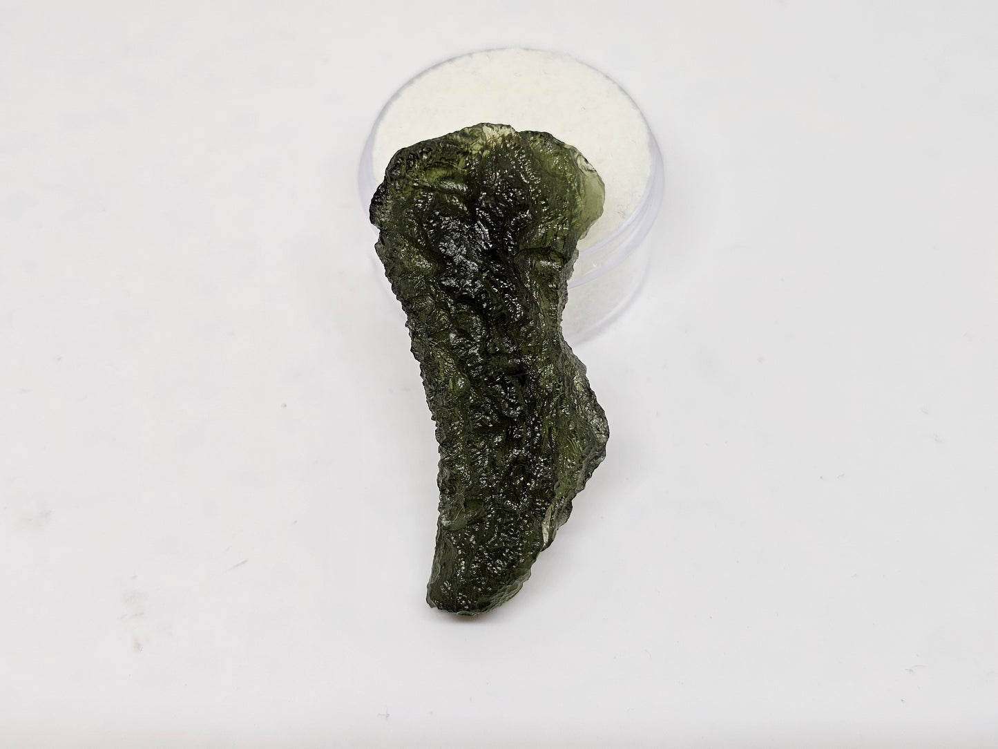 Czech Republic Moldavite 8.22g from Meteorite Impact - 42mm long