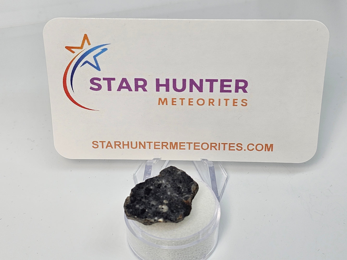 Bechar 003 Polished End Cut Lunar Felspathic Breccia Meteorite 4.6