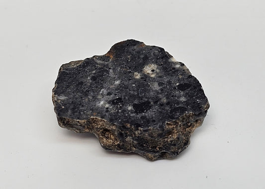 Bechar 003 Polished End Cut Lunar Felspathic Breccia Meteorite 4.6