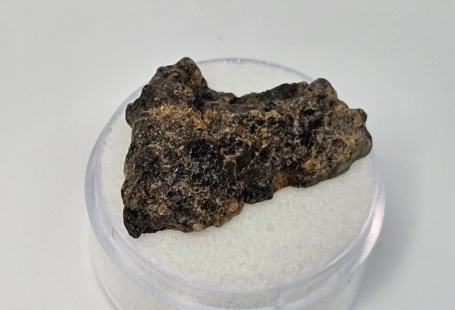 Bechar 003 Polished End Cut Lunar Felspathic Breccia Meteorite 3.2
