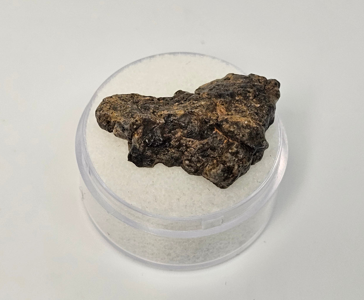 Bechar 003 Polished End Cut Lunar Felspathic Breccia Meteorite 3.2