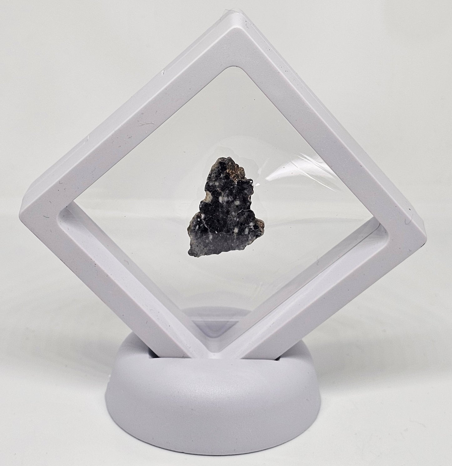 Bechar 003 Polished End Cut Lunar Felspathic Breccia Meteorite 3.2