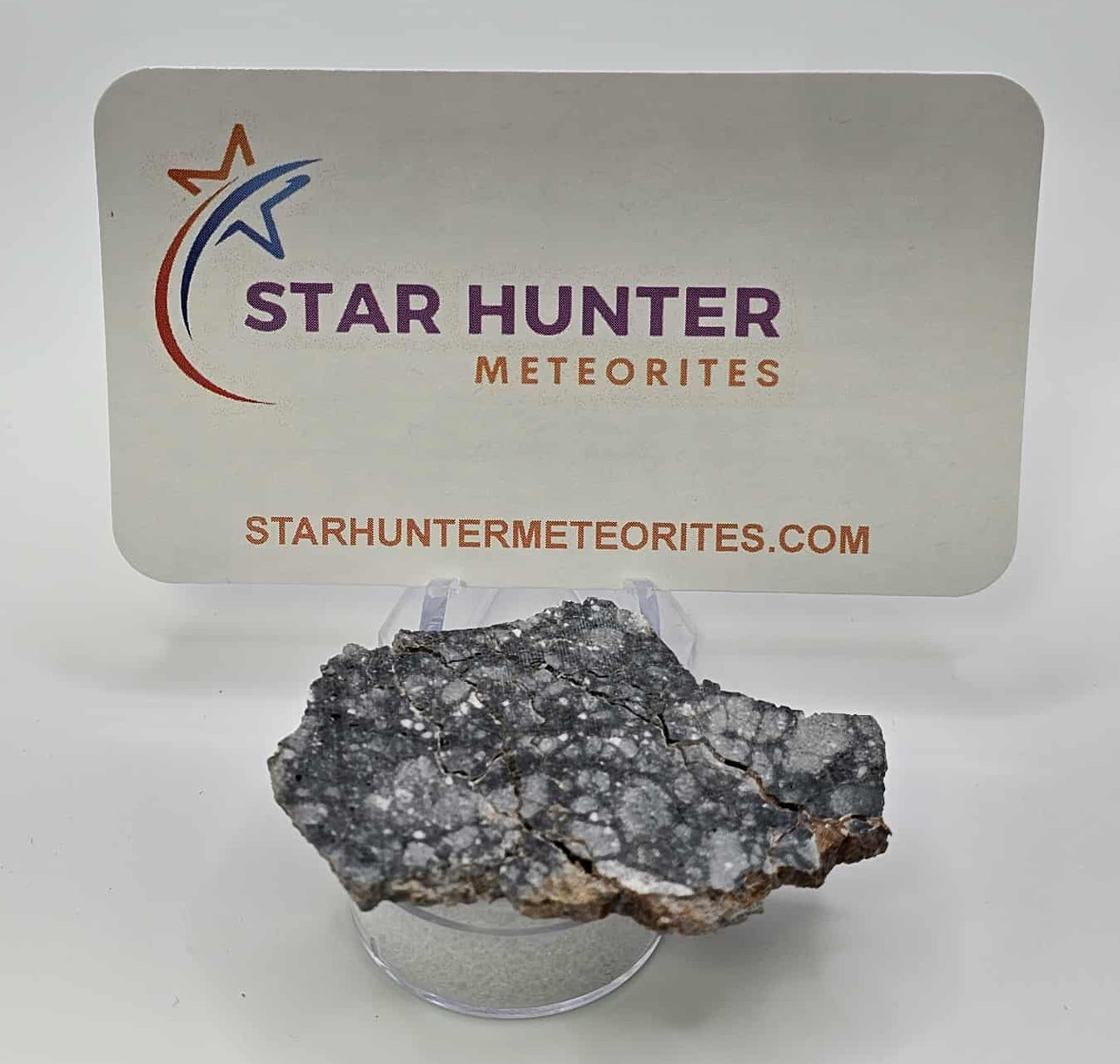 Gadamis 004 "Apollo" Lunar Ferroan Anorthosite Slice - 10.4g
