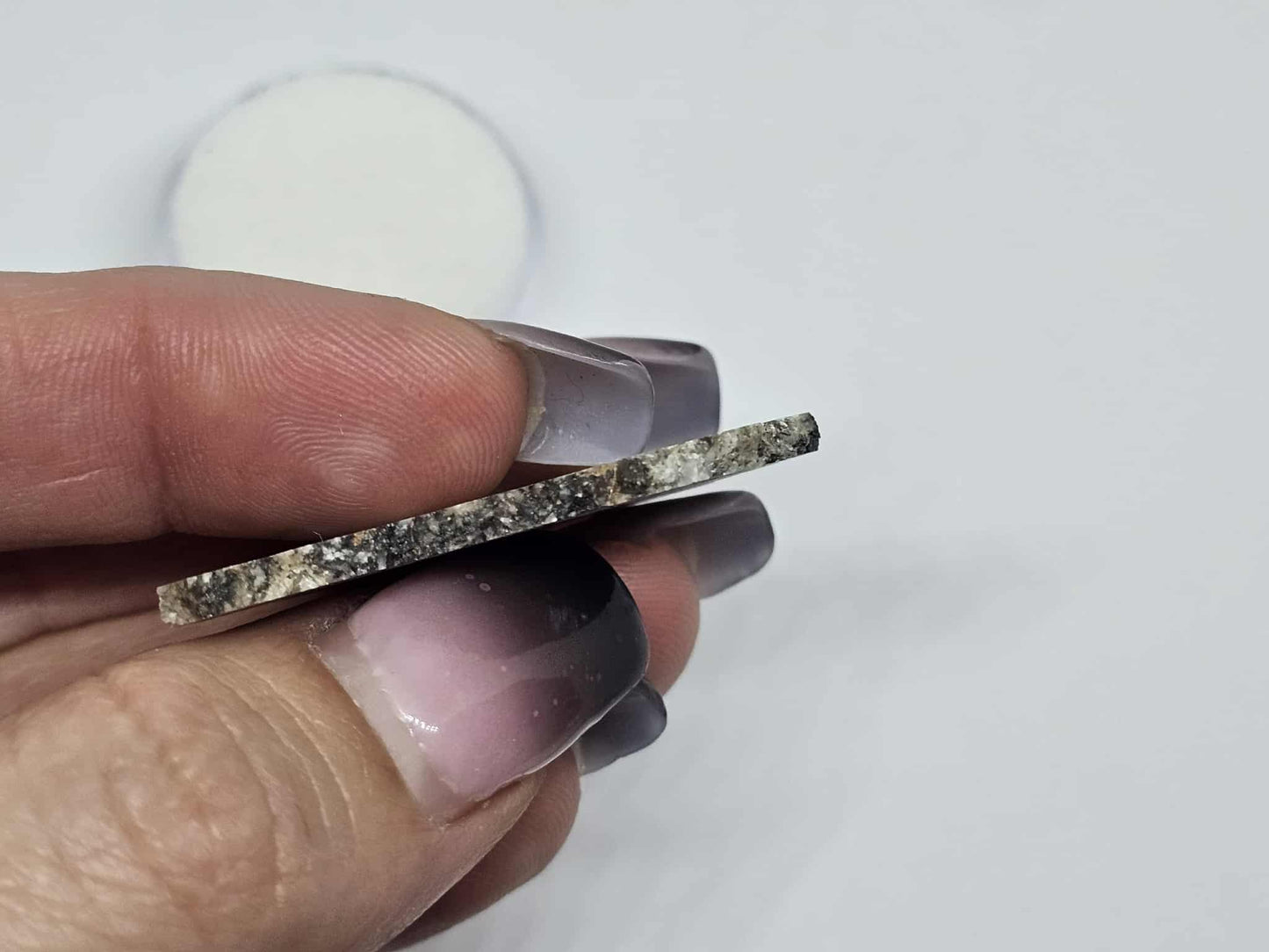 4.87g Ksar Ghilane 022 slice Achondrite Ungrouped Meteorite