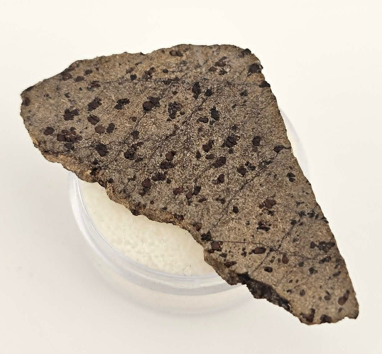 Tarkint 001 Martian Shergottite 5.1g Polished Complete Slice