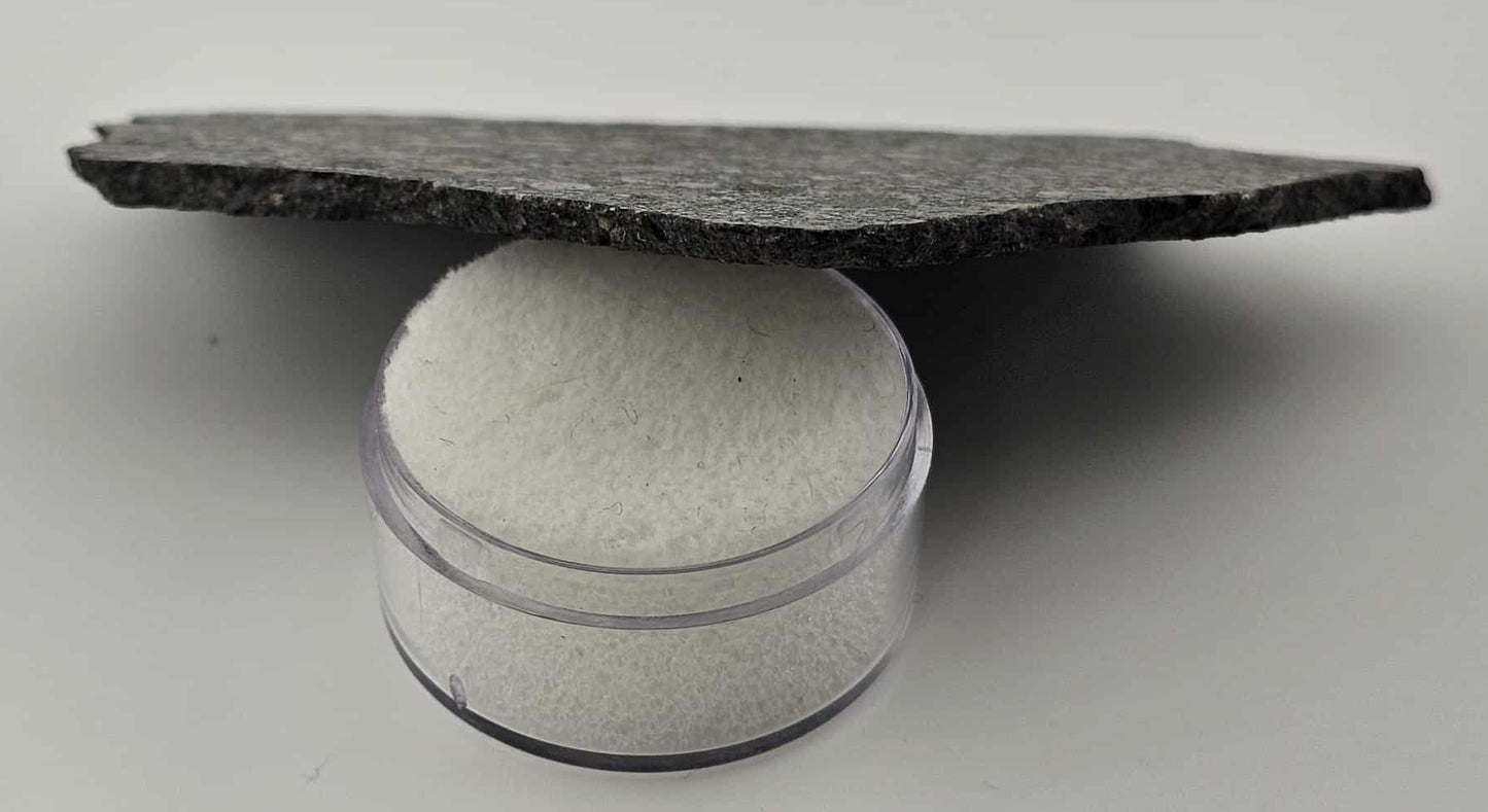 Taoussat-n-Amouzzour 001 - OC Meteorite L3.2 Polished Slice with Crust - 19.77g