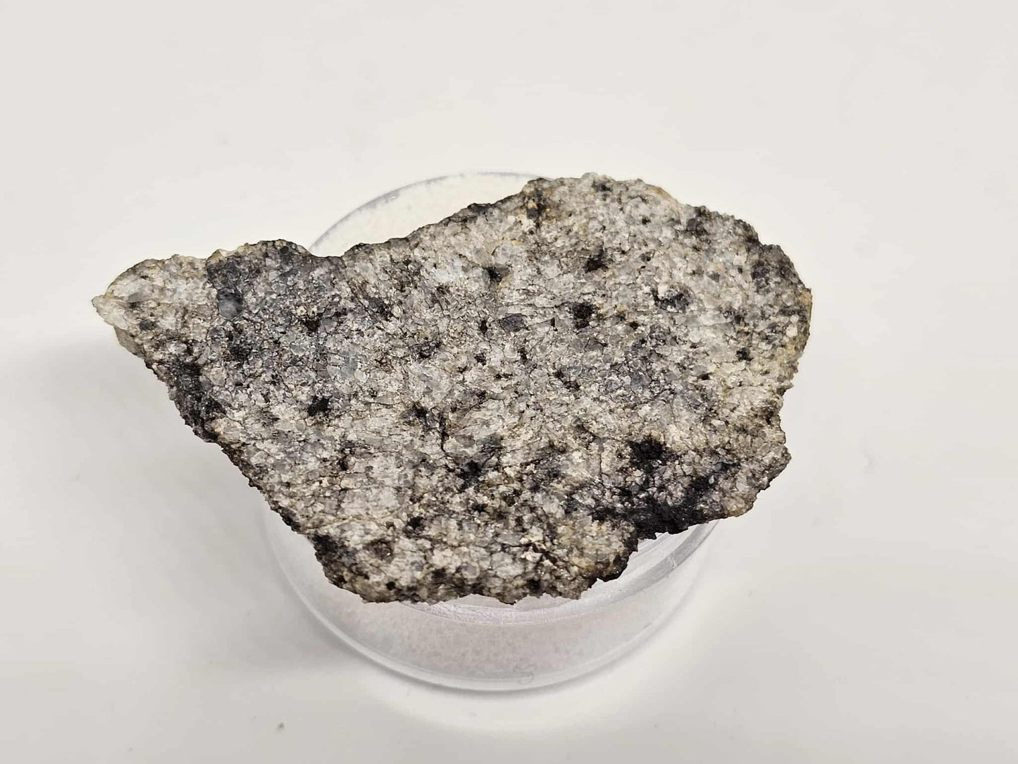4.87g Ksar Ghilane 022 slice Achondrite Ungrouped Meteorite