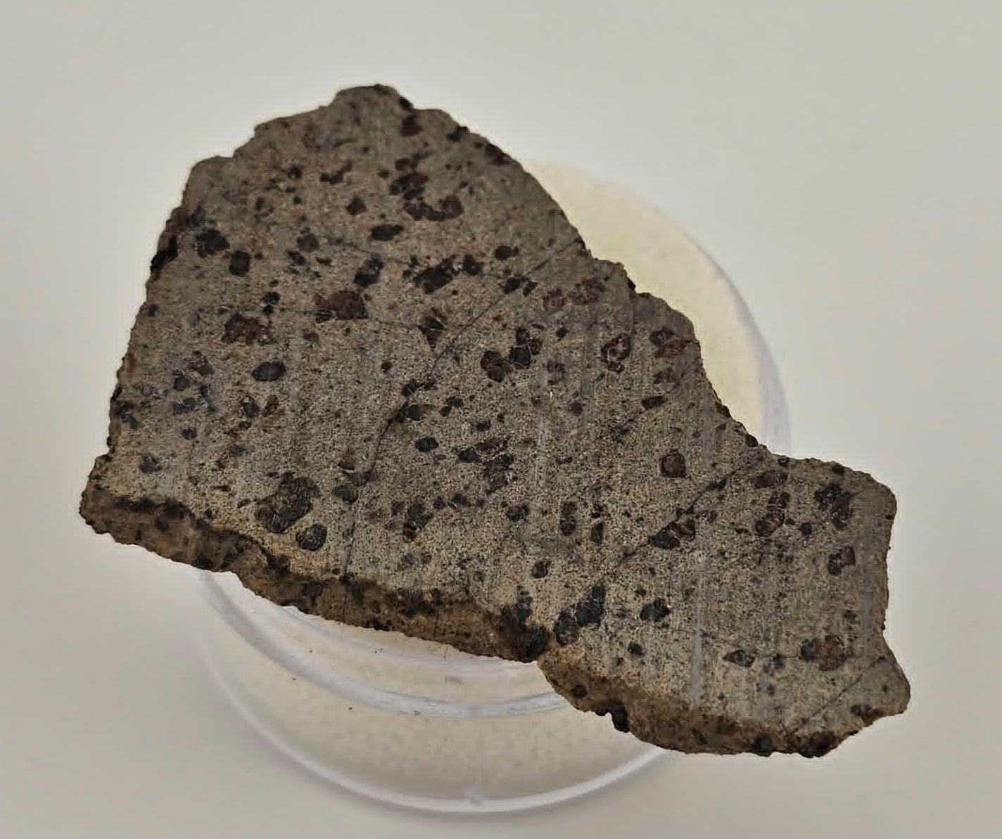 Tarkint 001 Martian Shergottite 4.8g Polished Complete Slice