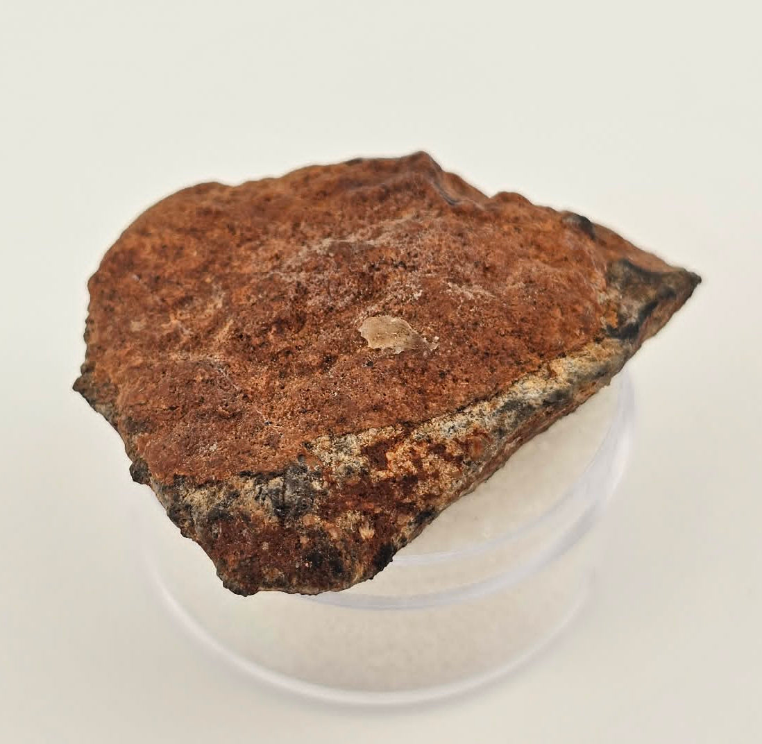 Bechar 003 Polished End Cut Lunar Felspathic Breccia Meteorite 10.6