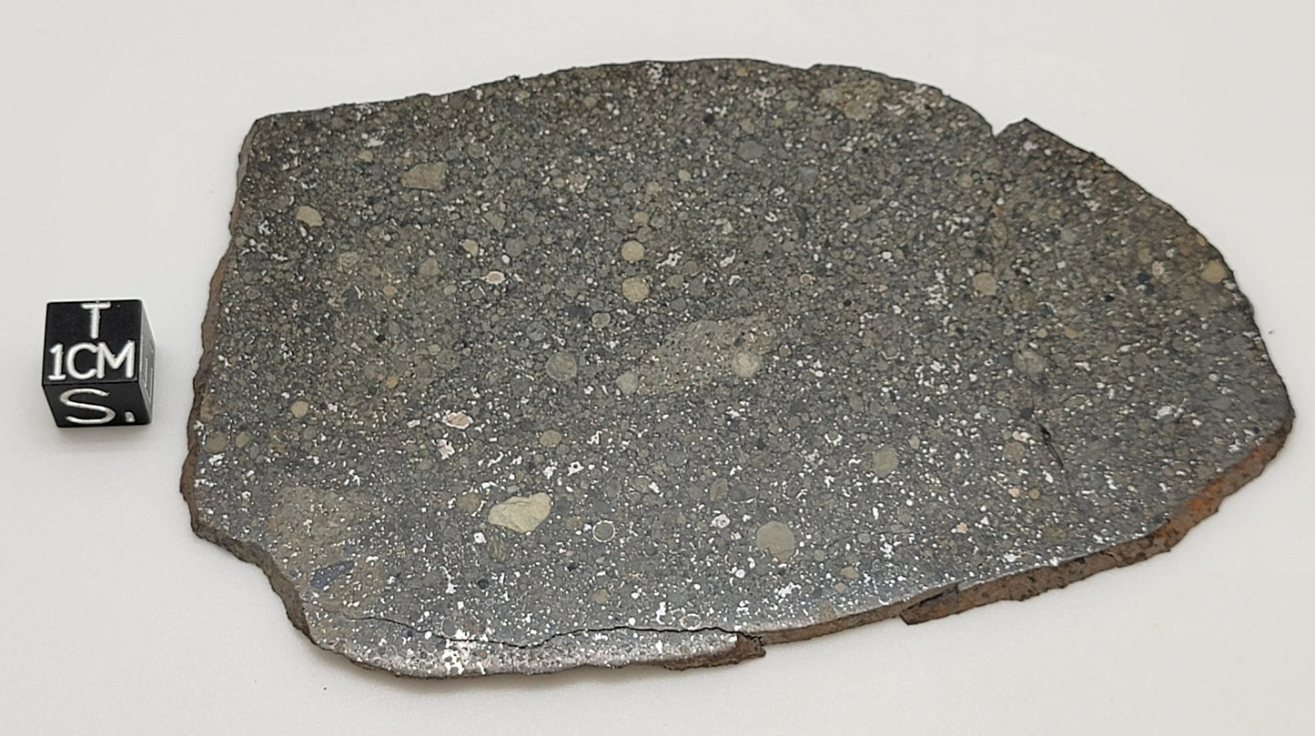 Aba Panu Ordinary Chondrite (L3) 61.9g Polished Meteorite Slice