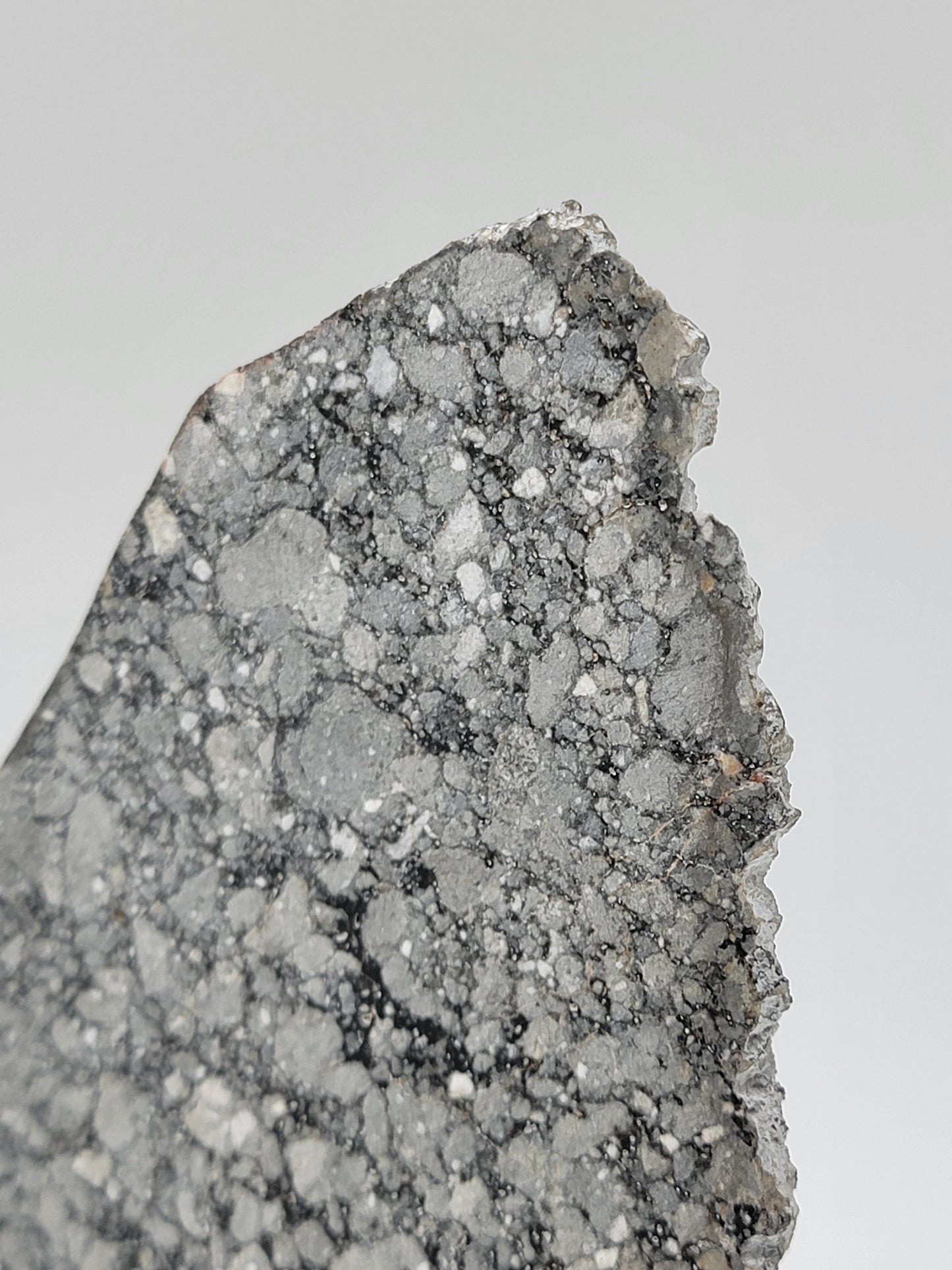 Gadamis 004 "Apollo" Lunar Ferroan Anorthosite Slice - 143.3g