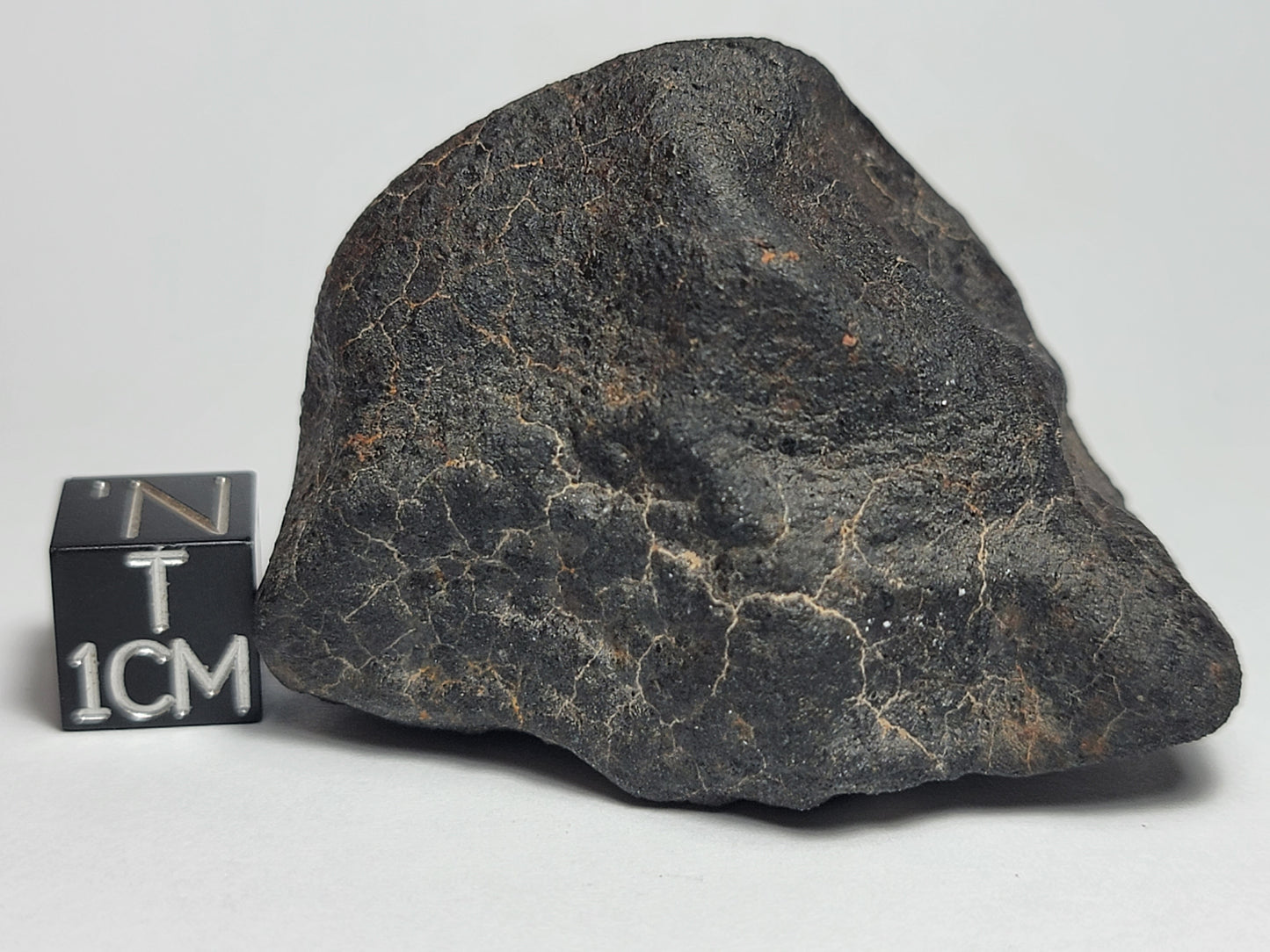 Indian Butte Ordinary Chondrite H5 Crusted Meteorite - 75.1g