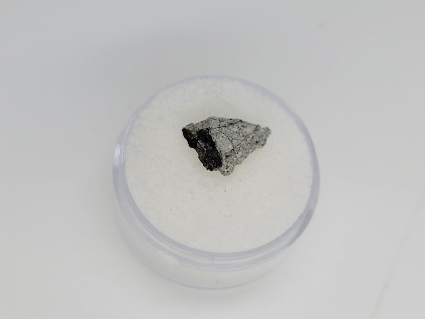 Creston Meteorite (from Robert Ward's hammer stone) Crusted Fragment Stone Chondrite L6 - .40g