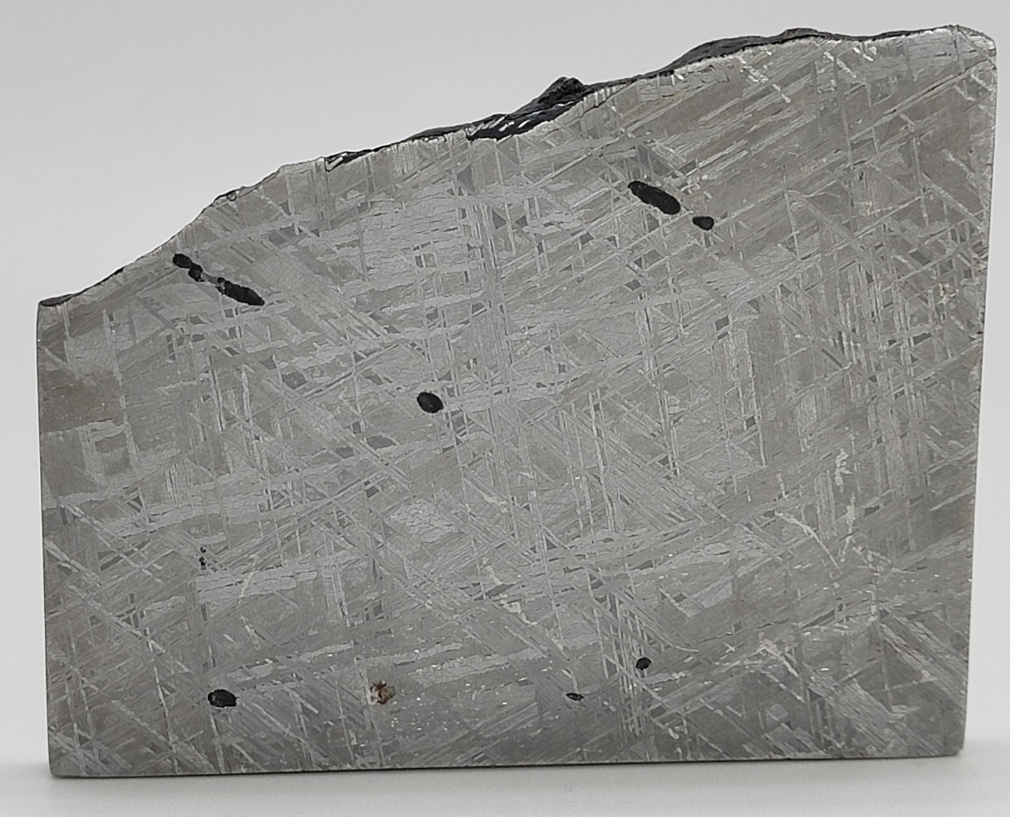 Gibeon Iron Meteorite - Etched Slice - 231g - Namibia, Africa