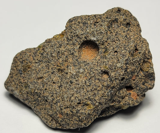 Oued Namous 001 Angrite Individual Meteorite with Crust 11.8g