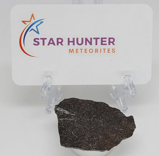 Punggur Polished Slice Meteorite - Witnessed Fall from Indonesia - H7 Melt Breccia - 9.6g