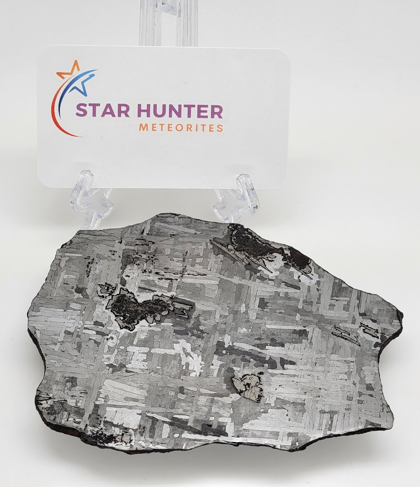 Hickman - Australian Iron Meteorite Etched Slice 196.4g