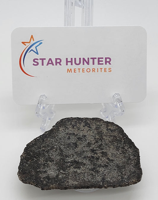 NWA 14714 Shergottite Martian Polished Meteorite Slice - 23.6g