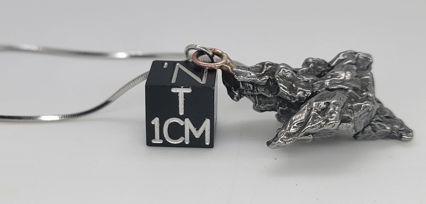 Campo del Cielo Meteorite Necklace 11.18g