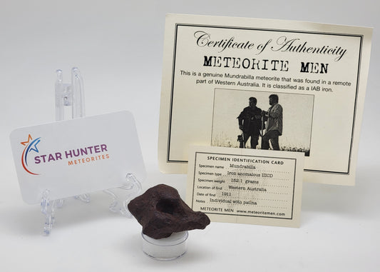 Mundrabilla Iron Meteorite from "Meteorite Men" - 152.1g