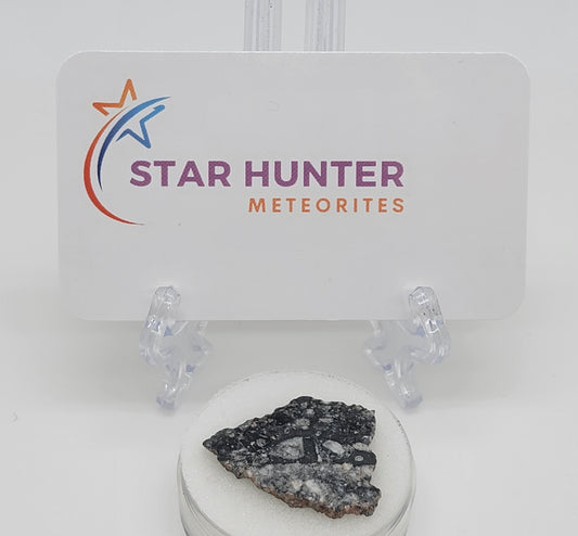 NWA 14685 Lunar Fragmental Breccia Meteorite Slice - 3.33g