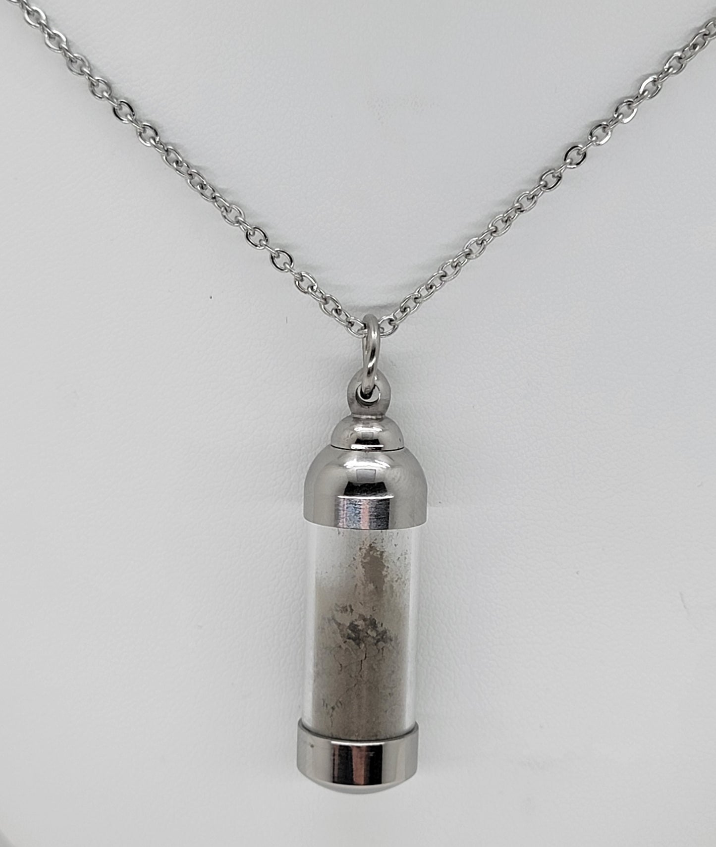 Gadamis 003 "Apollo Lunar" Meteorite Dust Necklace