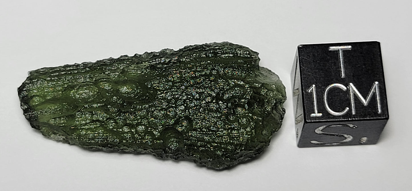 Czech Republic Moldavite 3.56g Individual Impact Glass