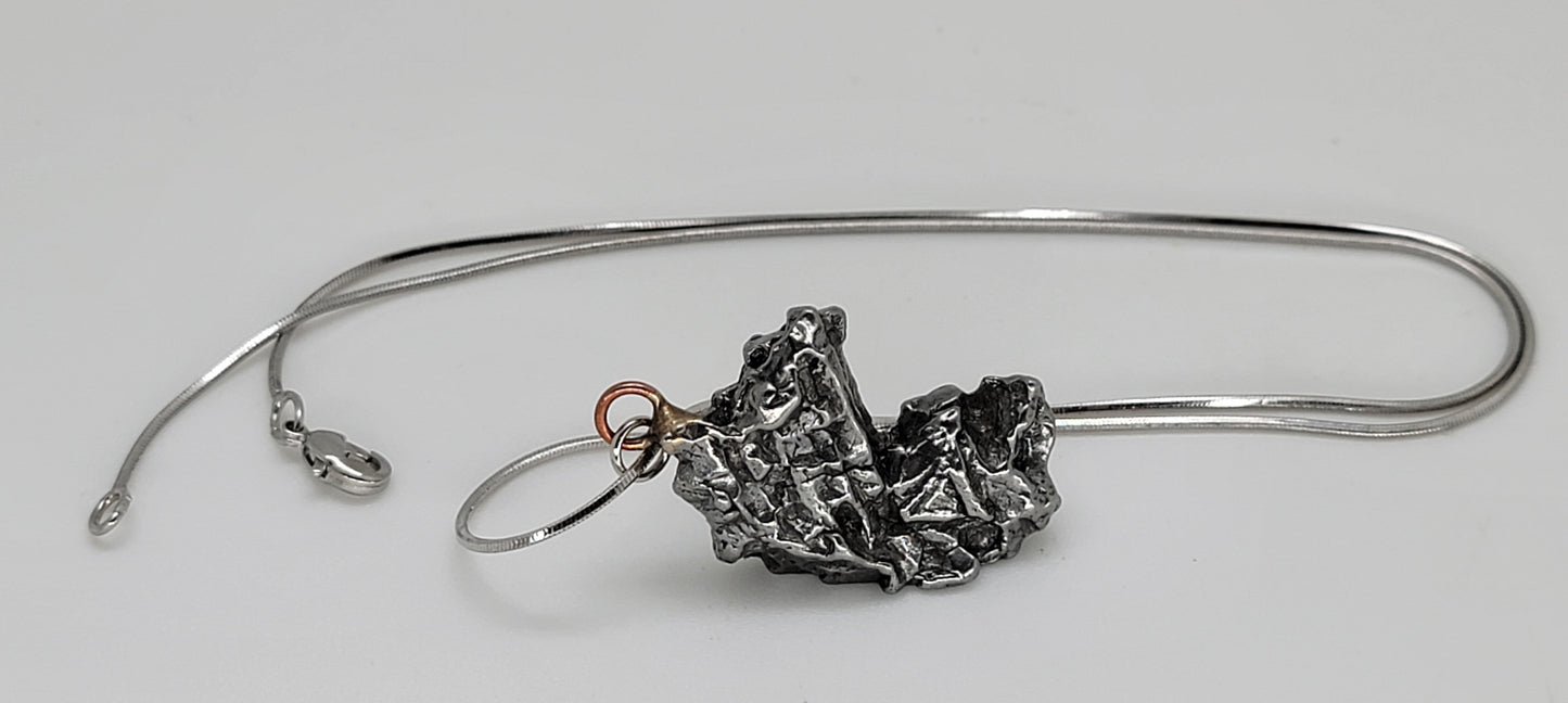 Campo del Cielo Meteorite Necklace - 14.9g