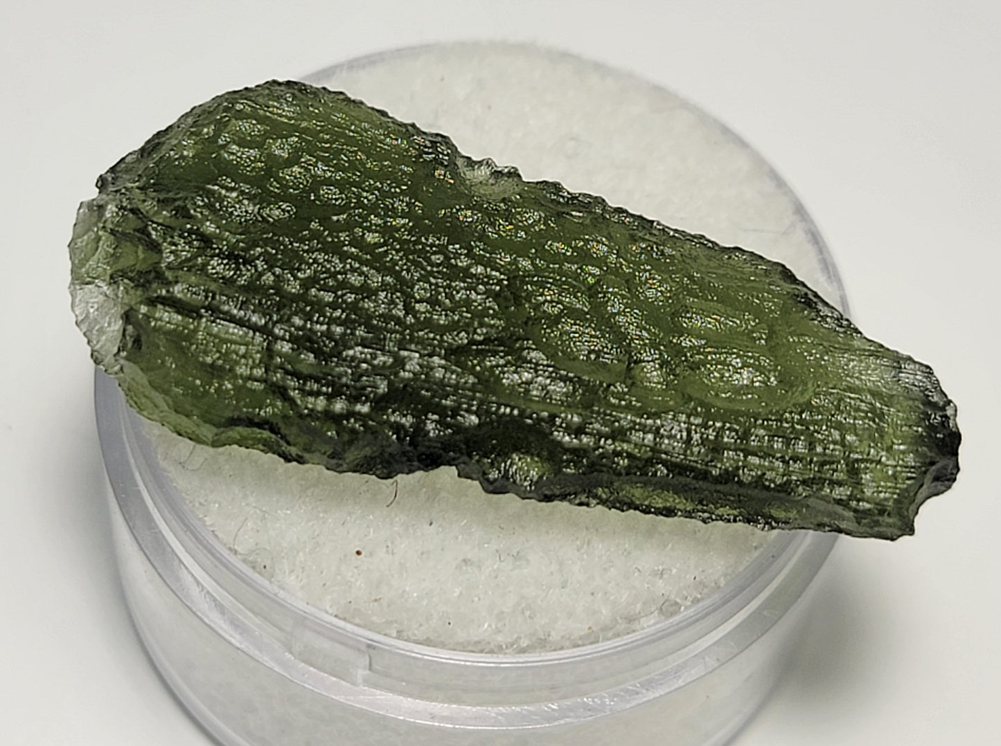 Czech Republic Moldavite 3.56g Individual Impact Glass