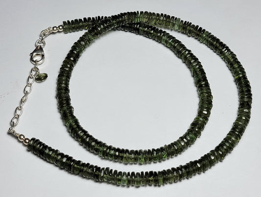 Czech Republic Moldavite Necklace 18.3 grams