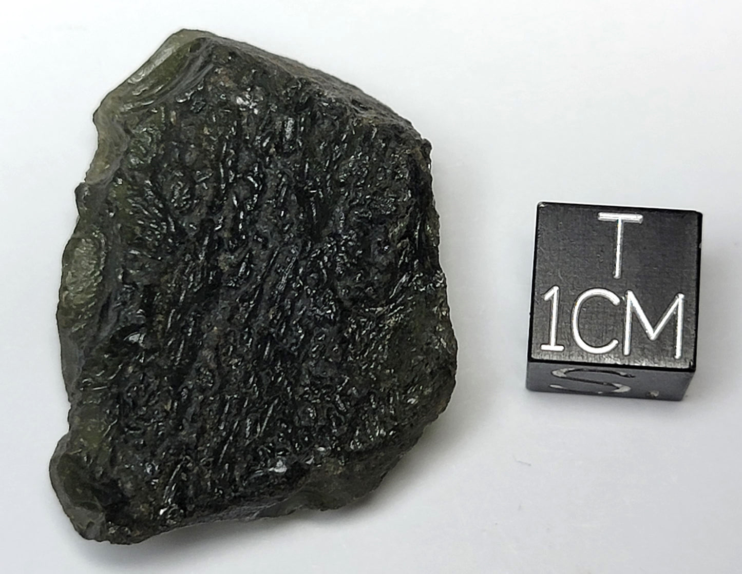 Czech Republic Moldavite 10.2g Individual as found Impact Glass