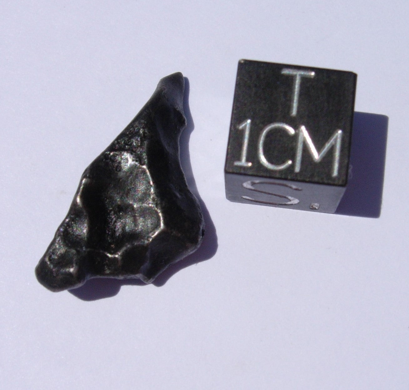 Sikhote-Alin Russian Iron Meteorite Individual with Regmaglypts - 4g